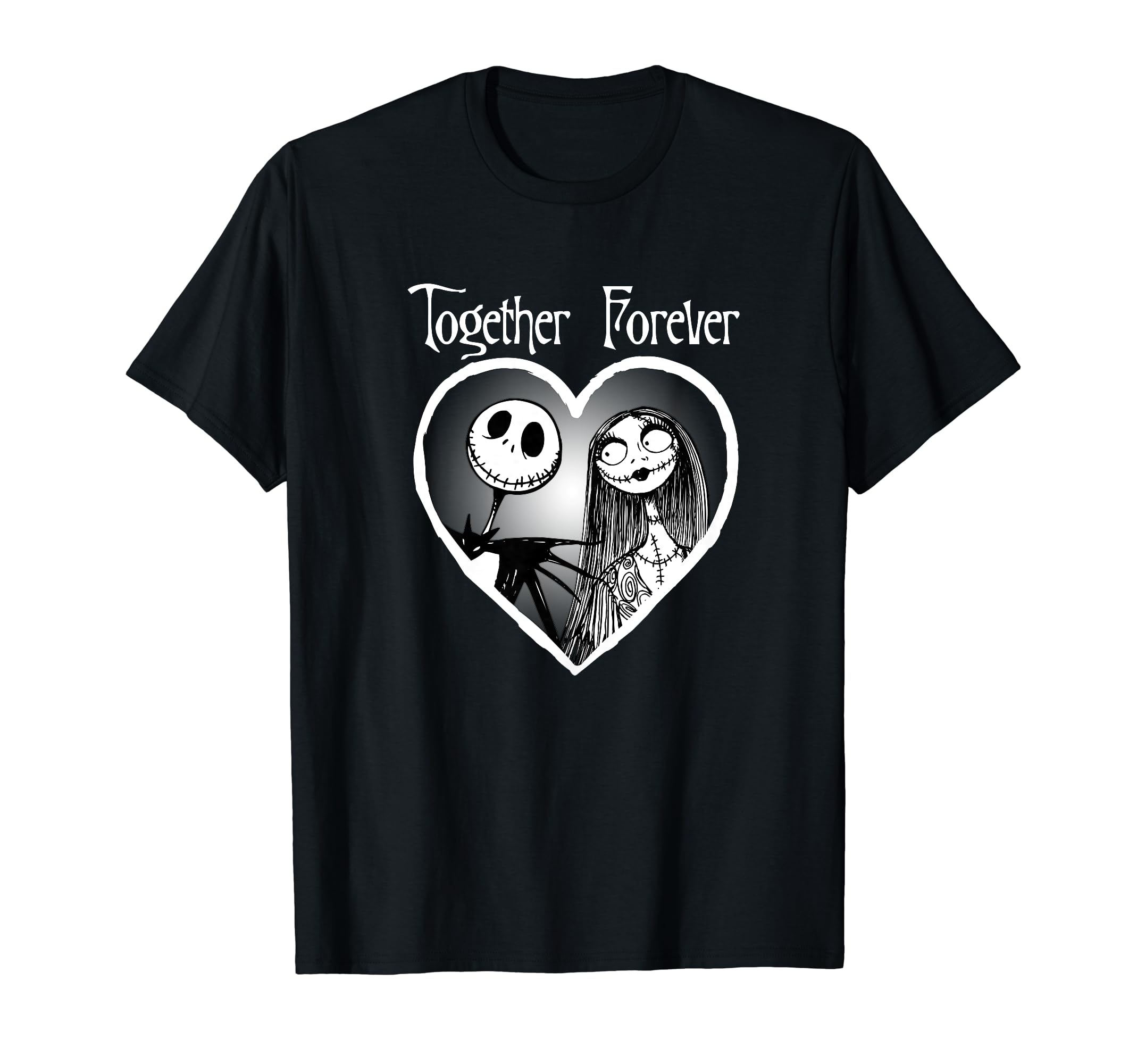 Disney Jack Skellington Together Forever Short Sleeve T-Shirt