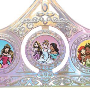 Essential Platinum Princess Tiara, Official Disney Princess 100 Years of Wonder Costume Accessory, One Size