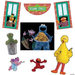 disguise sesame street trunk or treat decorations for car, official sesame street car trunk decorations for halloween, kit with themed panels for cars and suvs