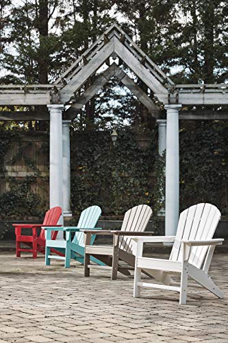 Signature Design by Ashley Sundown Treasure Outdoor Patio HDPE Weather Resistant Adirondack Chair, Blue