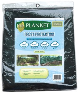 the planket 11012 10 x 12 ft rectangular frost protection plant cover, dark green