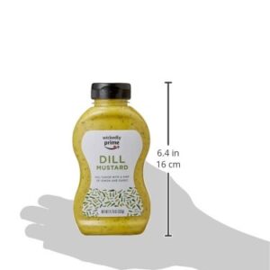 Amazon Brand - Wickedly Prime Mustard, Dill, 11.75 Ounce