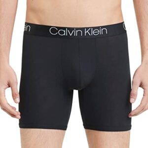 Calvin Klein Men's Ultra Soft Modal Boxer Briefs, Black, M