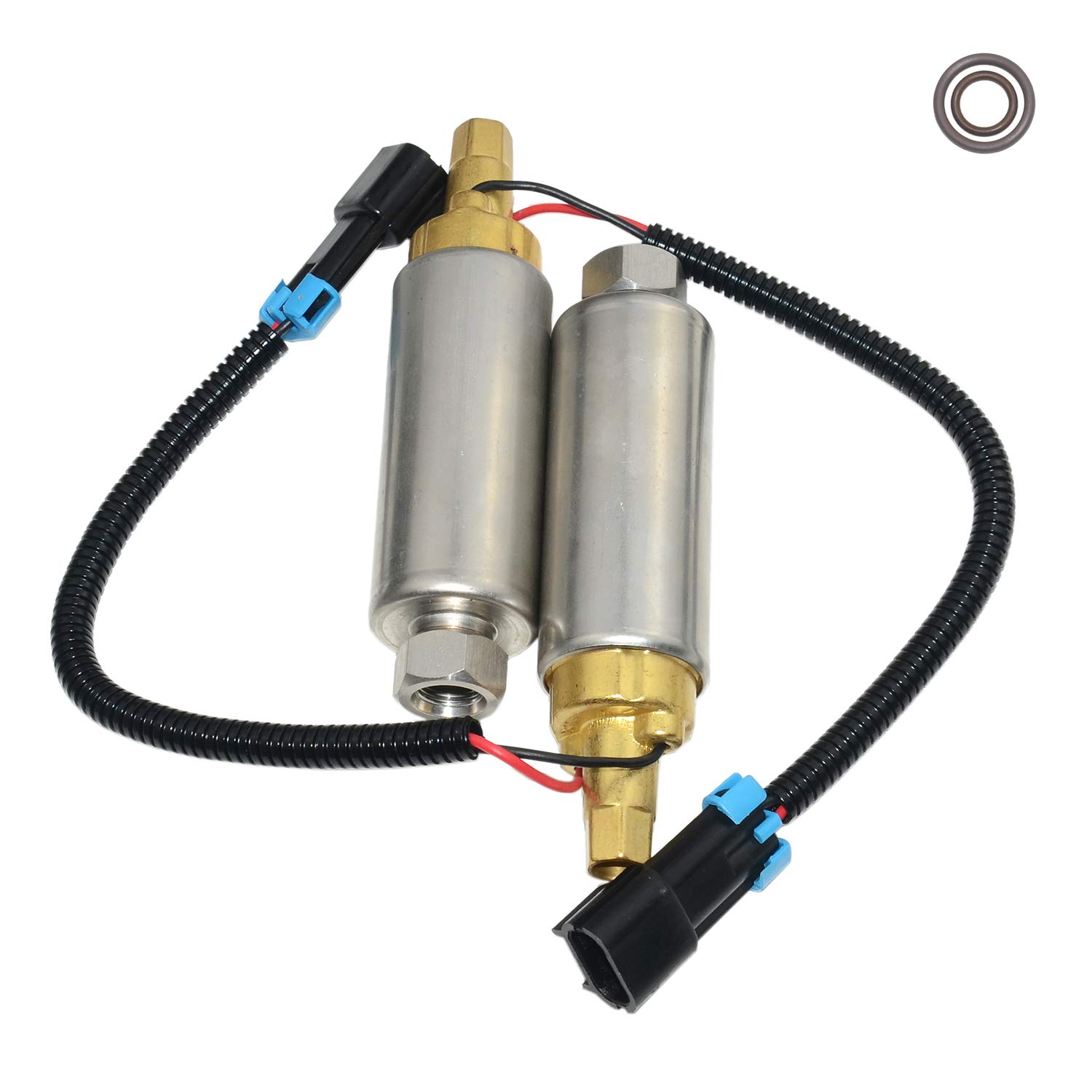 Electric High Low Pressure Fuel Pump Replacement for Mercruiser Mercury Marine Boat 4.3L 5.0L 5.7L V6 V8 861156A1 861155A3 935433 935432 18-35433 18-8868 GELUOXI