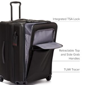 TUMI - Alpha Short Trip Expandable 4-Wheeled Packing Case - Roller Bag for Short Trips & Weekend Getaways - Luggage with 4 Spinner Wheels - Travel Suitcase for Men & Women - Black