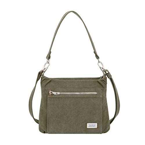 Travelon Anti-Theft Heritage Hobo Bag, Sage