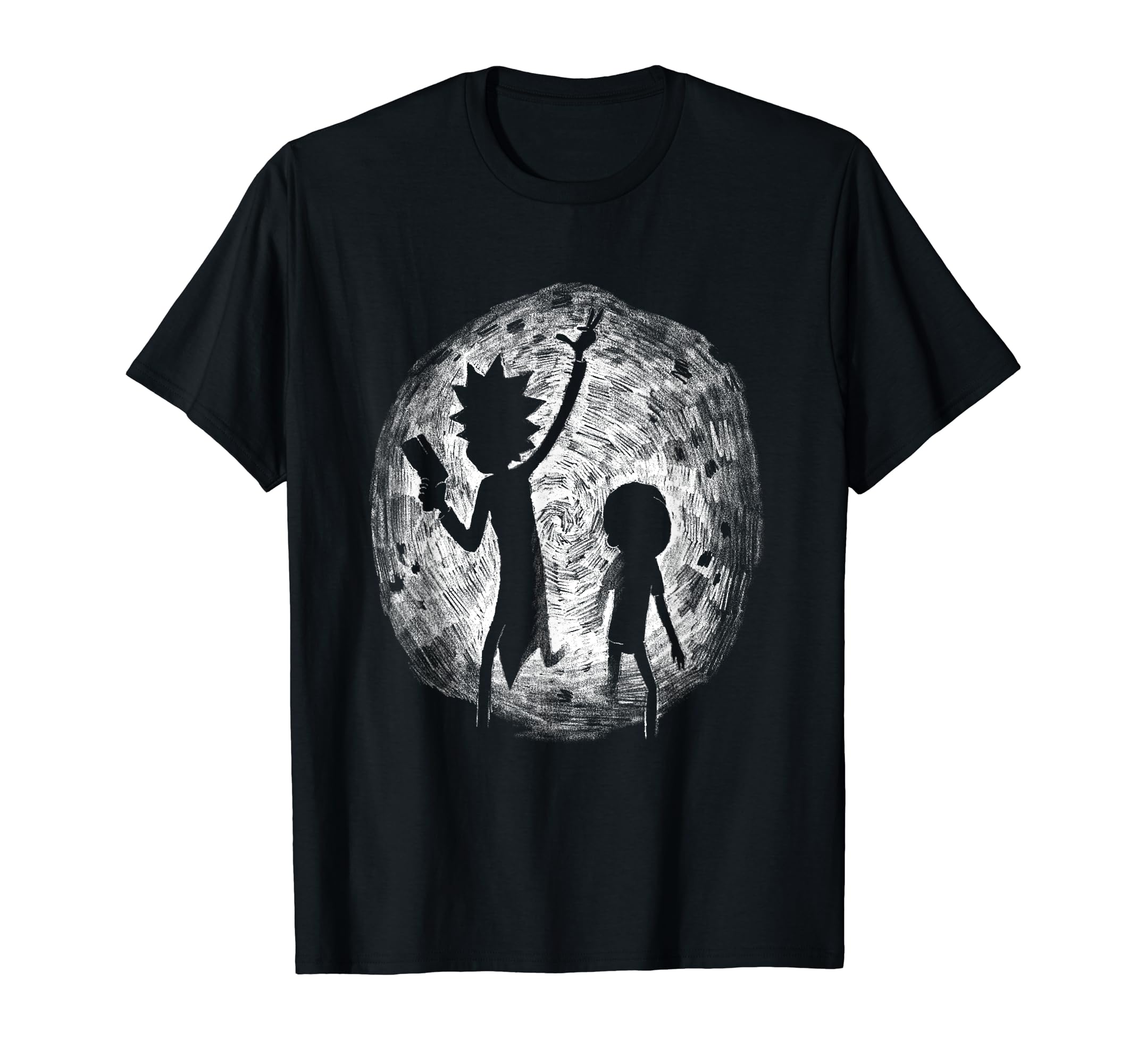 Rick & Morty Portal Hand Drawing - T Shirt