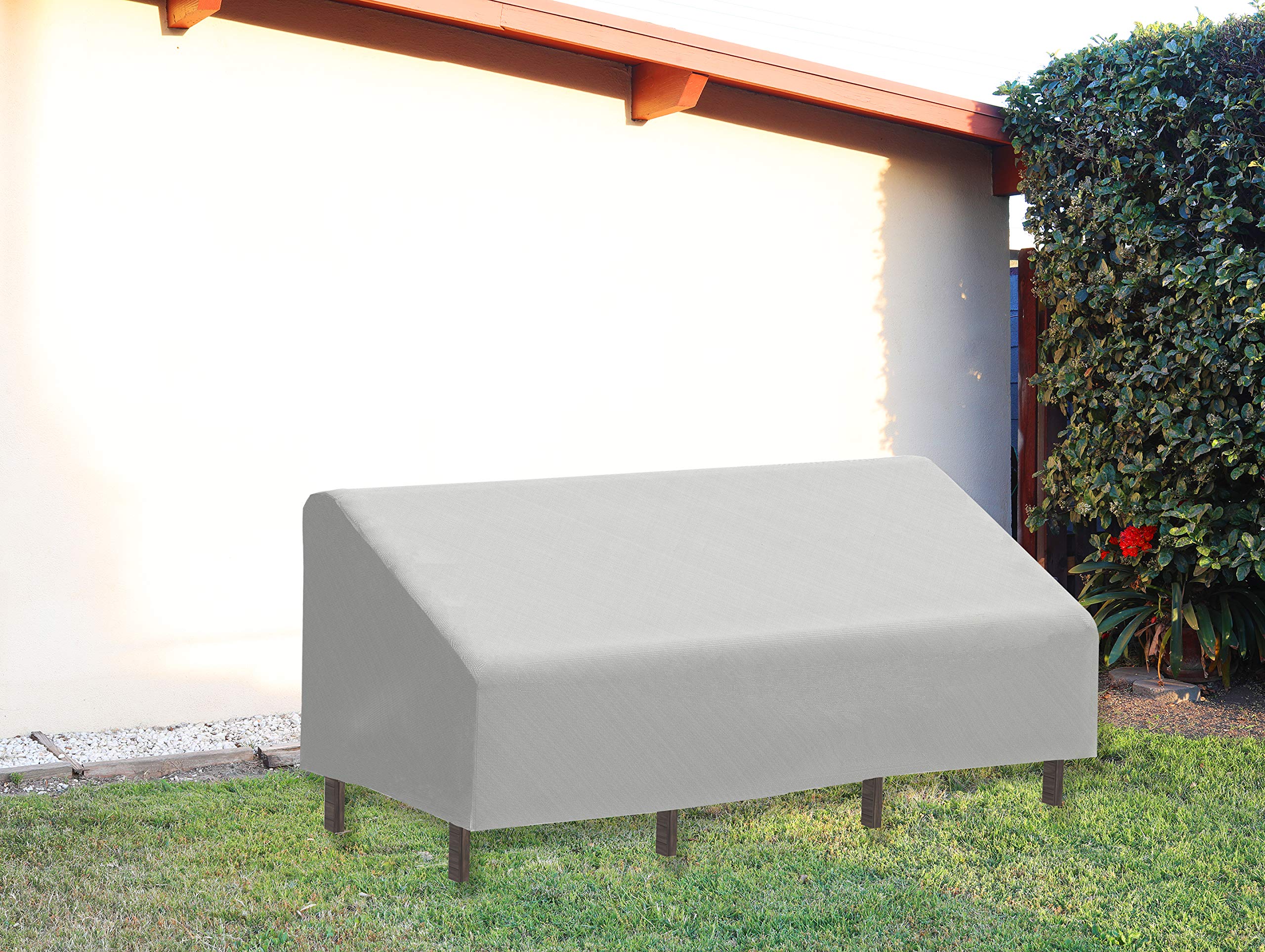 Simple Houseware 3-Seater Deep Lounge Patio Sofa Cover, 79 x 38 x 29 Inches