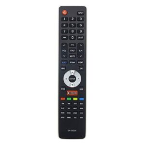 en-33922a replacement tv remote control for hisense television