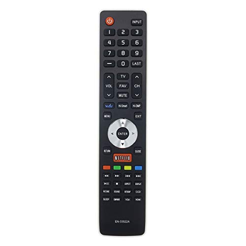 EN-33922A Replacement TV Remote Control for Hisense Television