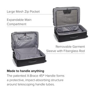 TUMI - Alpha Worldwide Trip Expandable 4-Wheeled Packing Case - Nylon Rolling Suitcase - TSA Lock Tracer - Black