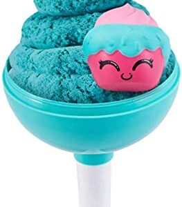 Oosh Slime Cotton Candy Cuties Series 2 by ZURU (Purple) Scented, Squishy, Fluffy, Soft, Stretchy, Stress Relief, Party Favors, Non-Stick with Collectible Cutie Slow Rise Toy