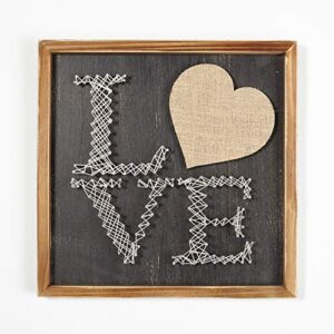 urban lifestyle love wood hanging wall art