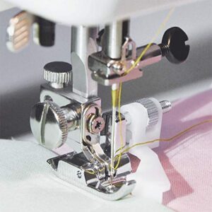 Kalevel Blind Stitch Hem Foot Sewing Machine Presser Feet Foot Compatible with Most Low Shank Snap-On Singer, Brother, Babylock, Janome, Elna, Euro-Pro, Simplicity, White, Juki, New Home and More