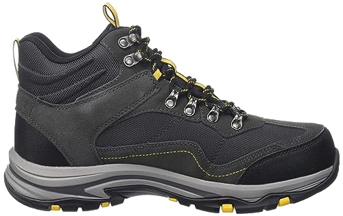 Skechers USA Men's Men's Waterproof Boot Hiking, Grey, 7.5