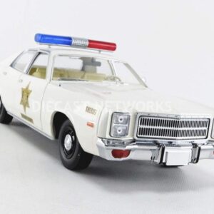 Greenlight 19055 1: 18 Artisan Collection - 1977 Plymouth Fury - Hazzard County Sheriff, Multi