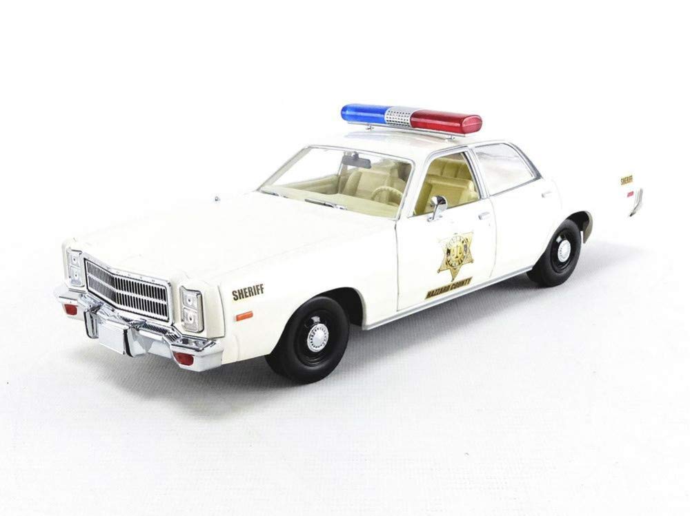 Greenlight 19055 1: 18 Artisan Collection - 1977 Plymouth Fury - Hazzard County Sheriff, Multi