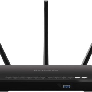 Netgear Nighthawk R6700 Smart AC1750 WiFi Router (WiFi Speed up to 1750 Mbps, 4X GB Ethernet and USB 3.0 Port, with Armor Cyber Protection and Circle Child Protection App)