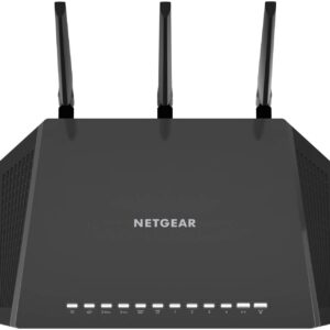 Netgear Nighthawk R6700 Smart AC1750 WiFi Router (WiFi Speed up to 1750 Mbps, 4X GB Ethernet and USB 3.0 Port, with Armor Cyber Protection and Circle Child Protection App)