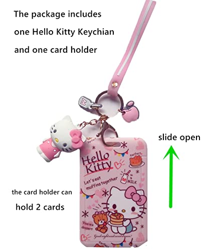 Hello Kitty Key Chain for Girls Women | Sanrio Figures Birthday Gift Bag Accessories (Hello Kitty 1)