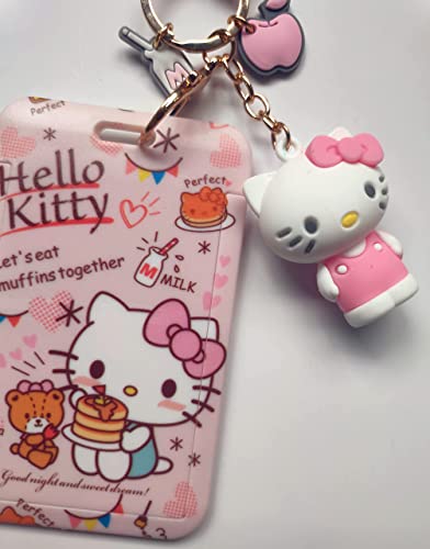 Hello Kitty Key Chain for Girls Women | Sanrio Figures Birthday Gift Bag Accessories (Hello Kitty 1)