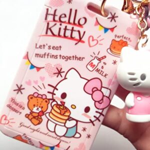 Hello Kitty Key Chain for Girls Women | Sanrio Figures Birthday Gift Bag Accessories (Hello Kitty 1)