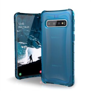 uag samsung galaxy s10 [6.1-inch screen] plyo [glacier] military drop tested phone case