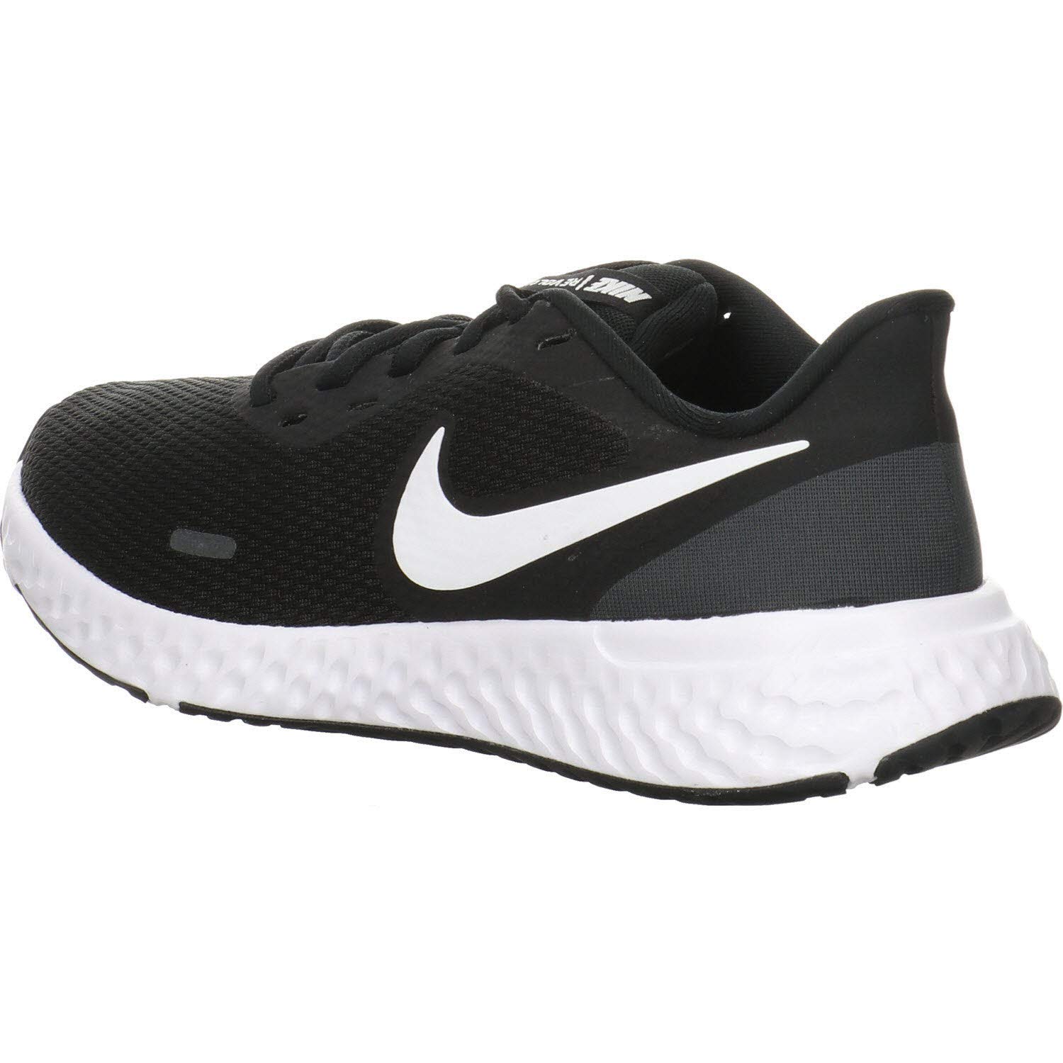 Nike Women's Revolution 5 Running Shoe, Black/White-Anthracite, 8 Regular US