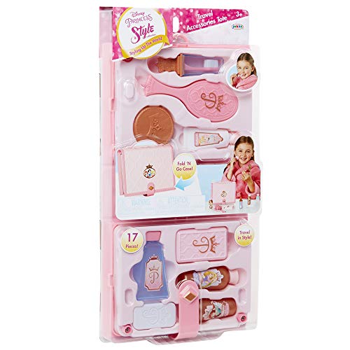 Disney Princess Style Collection - Travel Accessories Kit, Pink