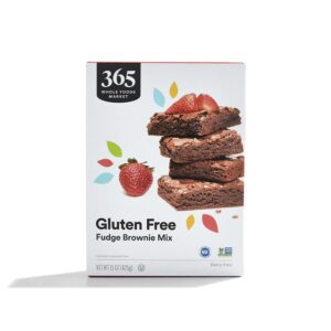 365 by whole foods market, gluten free brownie mix, 15 ounce