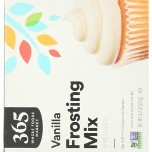 365 by Whole Foods Market, Vanilla Frosting Mix, 8.2 Ounce