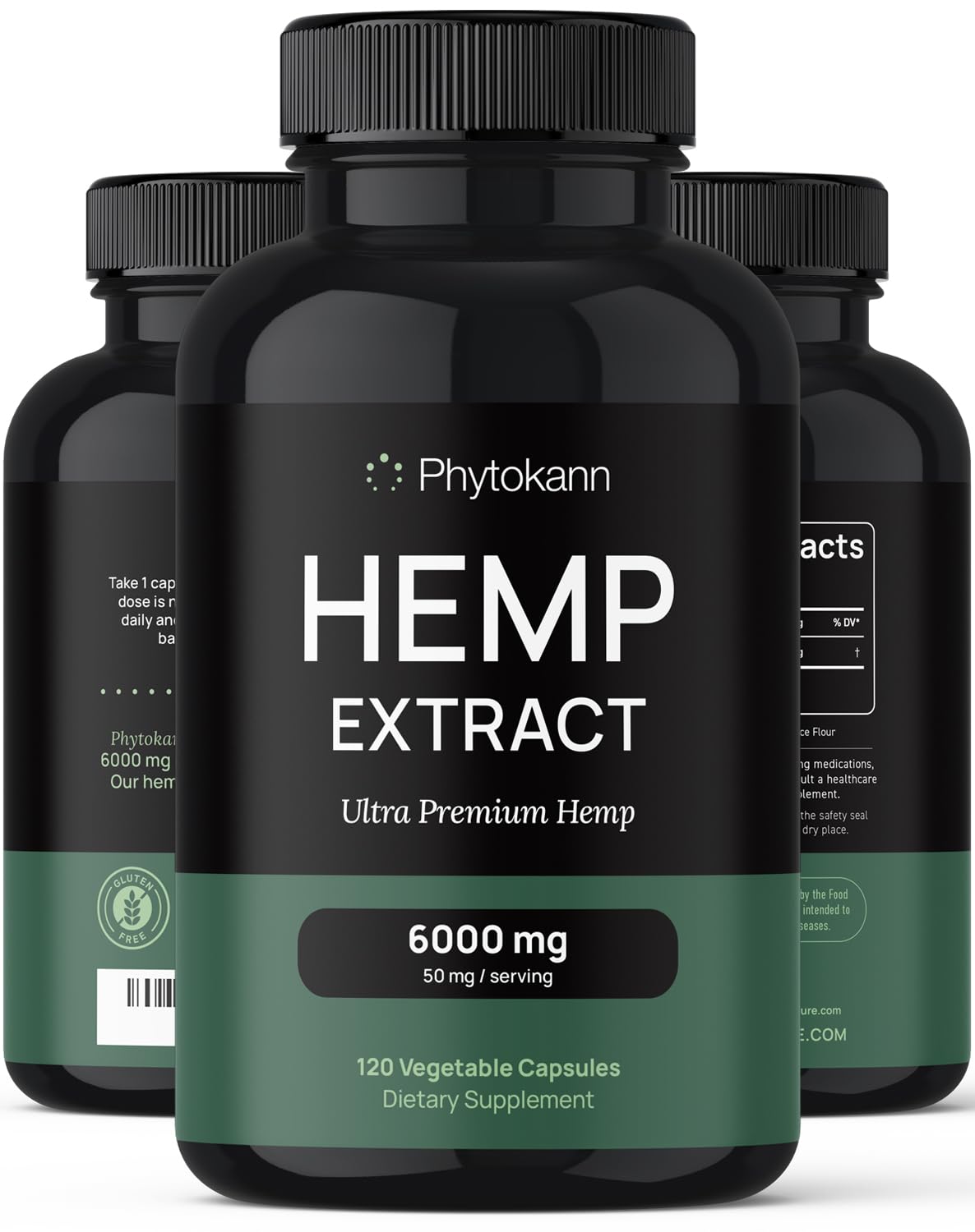 Hemp Oil Capsules 6000 Mg (120 Capsules | 120 Servings) - Hemp Oil Extract for Discomfort - Natural Stress Support and Immune Support with Omega 3 6 9 - Made in USA