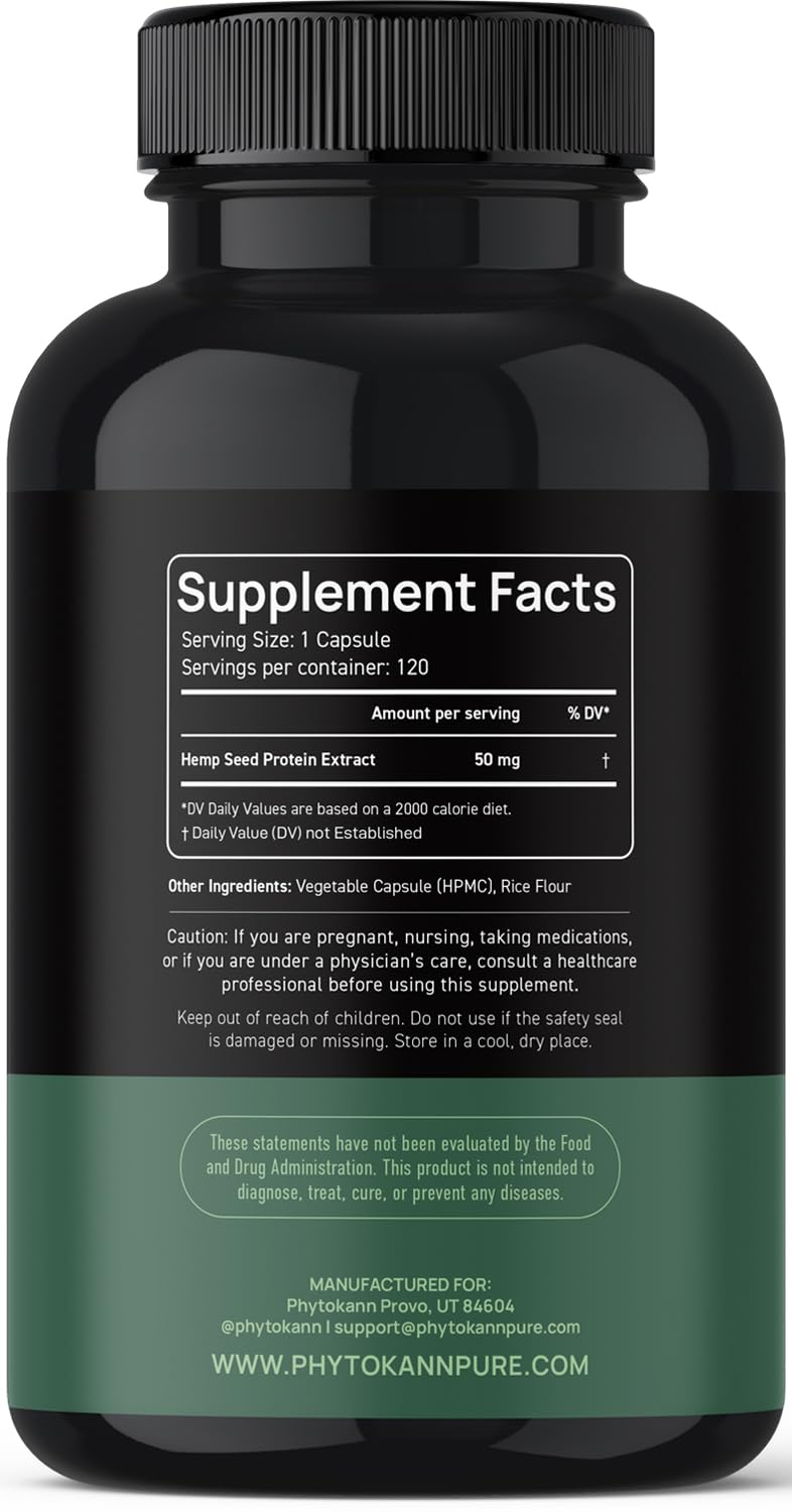 Hemp Oil Capsules 6000 Mg (120 Capsules | 120 Servings) - Hemp Oil Extract for Discomfort - Natural Stress Support and Immune Support with Omega 3 6 9 - Made in USA