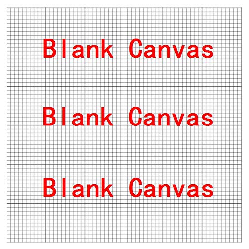 OneHippo 5Pcs/Lot 20x20CM Diamond Painting Canvas Embroidery Canvas with Glue Canvas Round/Square Blank Grid Canvas Empty for Your Private Customized