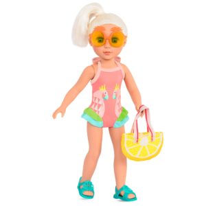 Glitter Girls - Ray of Light Swimsuit Outfit -14-inch Doll Clothes– Toys, Clothes & Accessories for Girls 3-Year-Old & Up