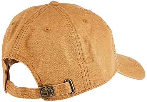 Timberland Men's Soundview Cotton Canvas Baseball Hat, Wheat, One Size