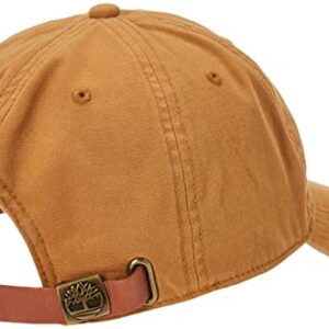 Timberland Men's Soundview Cotton Canvas Baseball Hat, Wheat, One Size