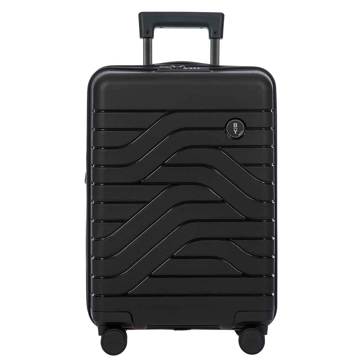 Bric's B|Y Ulisse 21-Inch Spinner - Luxury Carry-On Luggage With Spinner Wheels - Hard Shell Suitcases Made From Durable Polypropylene and Polycarbonate - Black