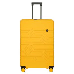 Bric's 28" Expandable Spinner Suitcase - Travel Luggage with TSA-Approved Lock and Hard Shell Exterior - B|Y Ulisse - Mango