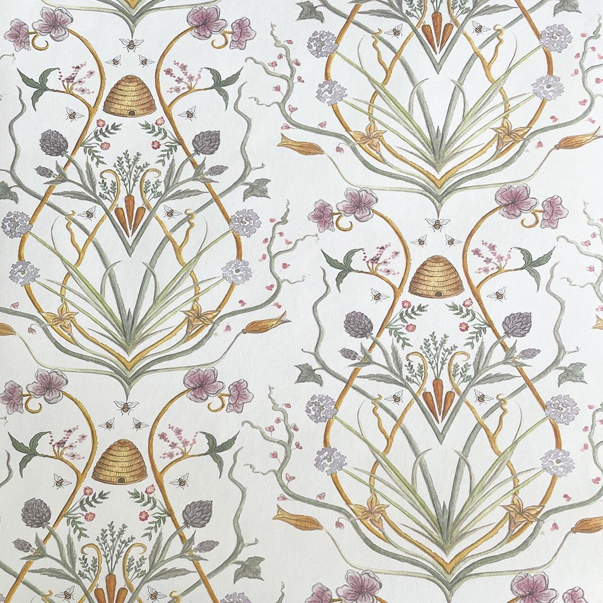 The Chateau by Angel Strawbridge Potagerie Wallpaper (CHWP3A), Cream