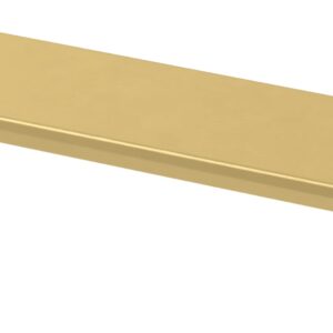 Franklin Brass Simple Chamfered Cabinet Pull, Brushed Brass, 3 in (76mm) Drawer Handle, 10 Pack, P40844K-117-C