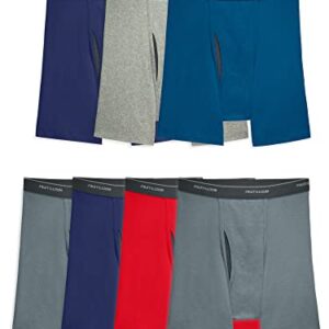 Fruit of the Loom Men's Coolzone Boxer Briefs, 7 Pack - Assorted Colors, Medium