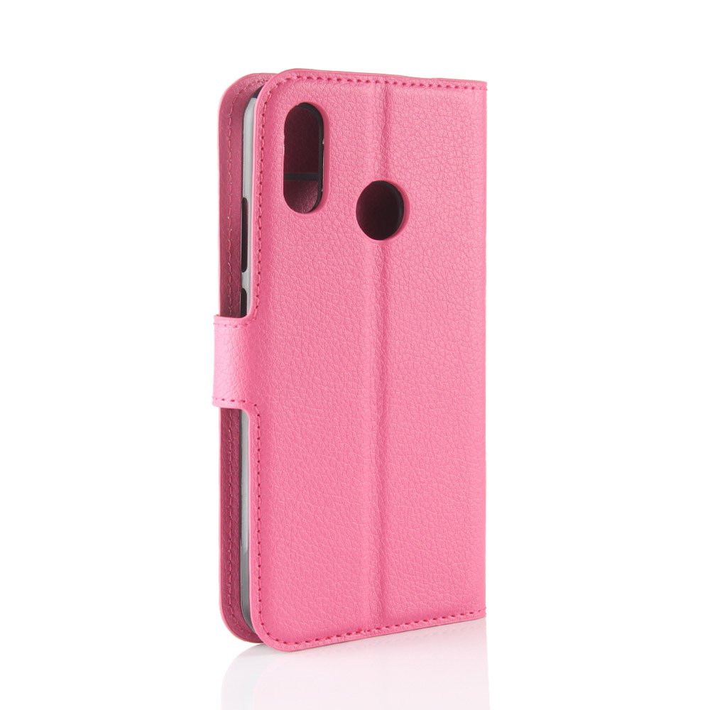 Aidinar Case for Samsung Galaxy A40 Case, Stand Feature Flip Wallet Cover/with Credit Card Slots/Magnetic Closure Cover, for Samsung Galaxy A40 Phone Protective Case(Rose)