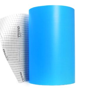 VViViD Blue Stencil Vinyl Masking Film with Anti-Bleed Technology (12" x 6ft)