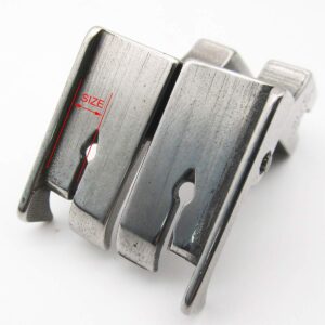 ckpsms Brand -#12463 Hinged Right & Left Raising Presser Foot with Guide for Top-Stitch (1/8")