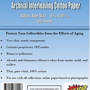 MicroChamber Paper Silver Size 100 Sheets