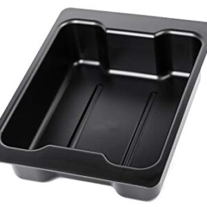 BEAST COOLER ACCESSORIES Solid Plastic Dry Goods Tray for Yeti Tundra Haul Cooler, Black, 12"