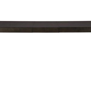 Signature Design by Ashley Hyndell Contemporary Dining Extension Table, Seats up to 8, Dark Brown