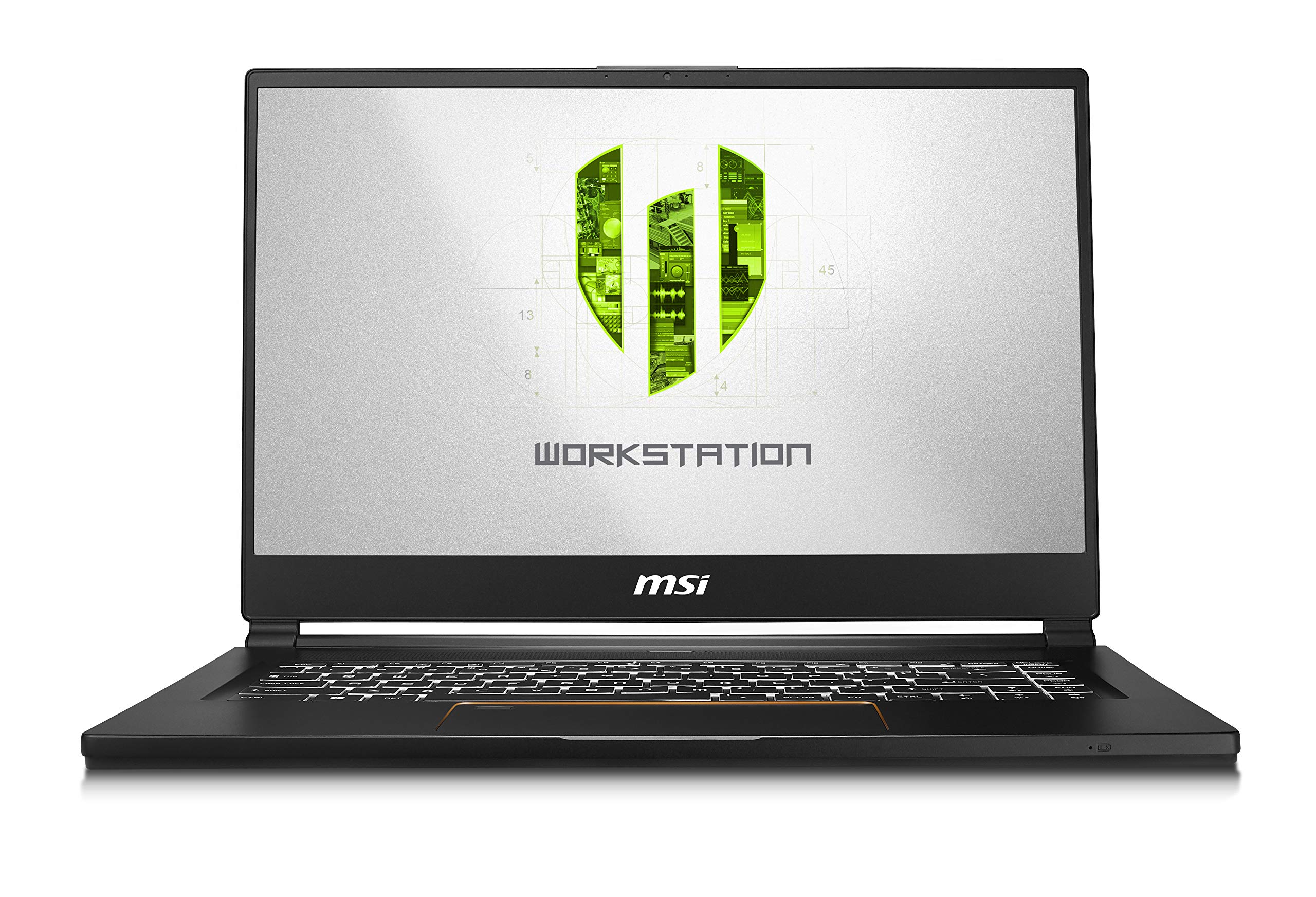 MSI WS65 9TL-686 15.6" FHD Thin and Light Mobile Workstation Intel Core i7-9750H Quadro RTX 4000 32GB 512G NVMe SSD Win10 Pro TPM2.0 TB3 Fingerprint