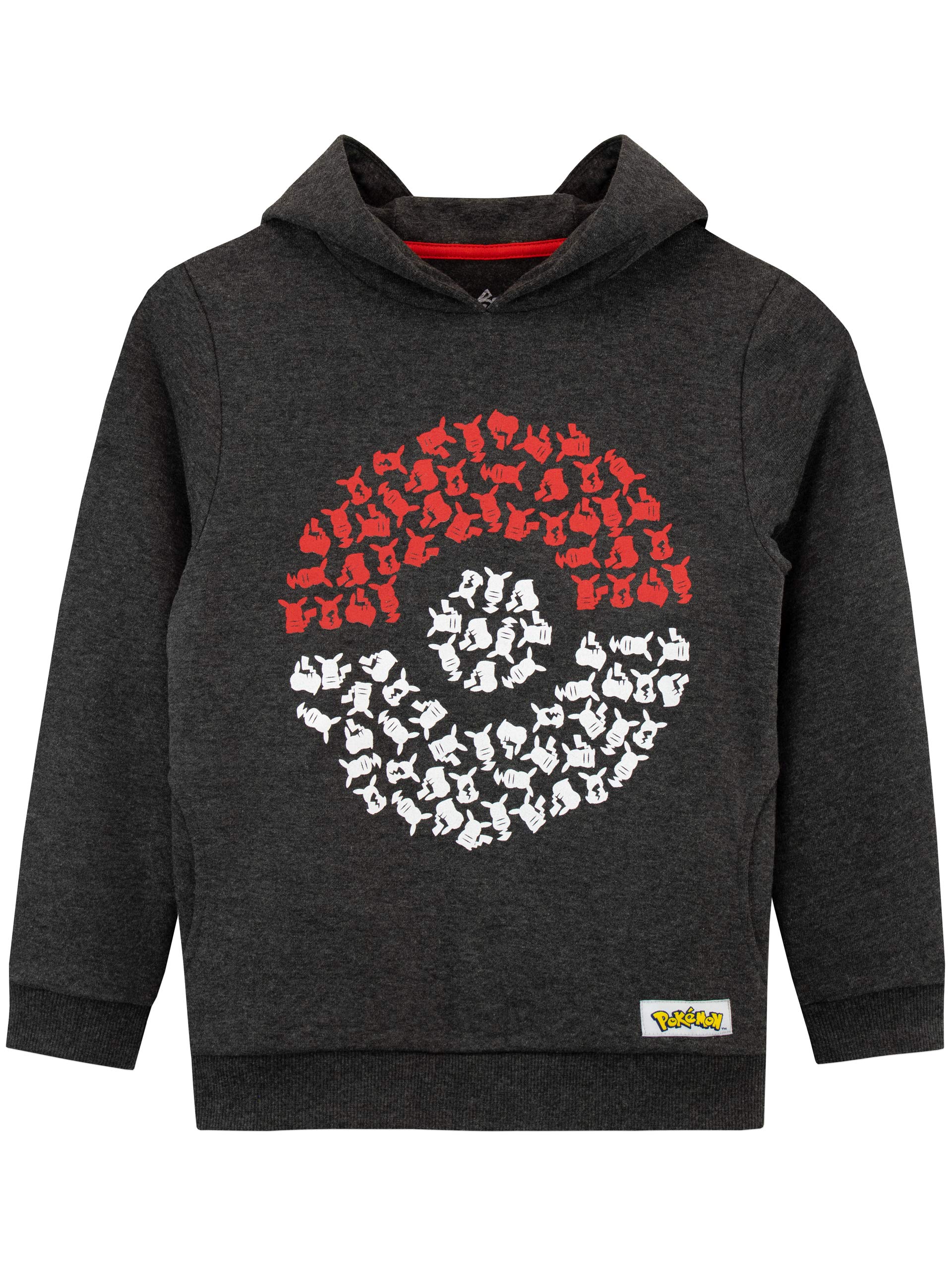 Pokémon Hoodie For Boys With Pokeball Design | Pikachu Kids Hoodies Size 10 Multicolored